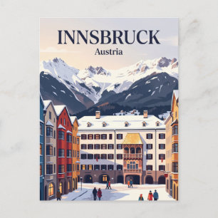 Carte Postale Innsbruck, Autriche