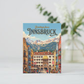 Carte Postale Innsbruck Autriche (Debout devant)