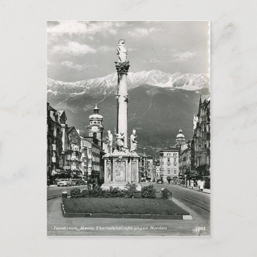 Carte Postale Innsbruck, Maria Theresa Strasse (Devant)