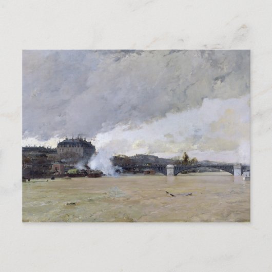 Carte Postale Inondation de la Seine, vers 1903 (Devant)