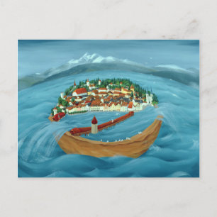 Carte Postale Inondations de 1999