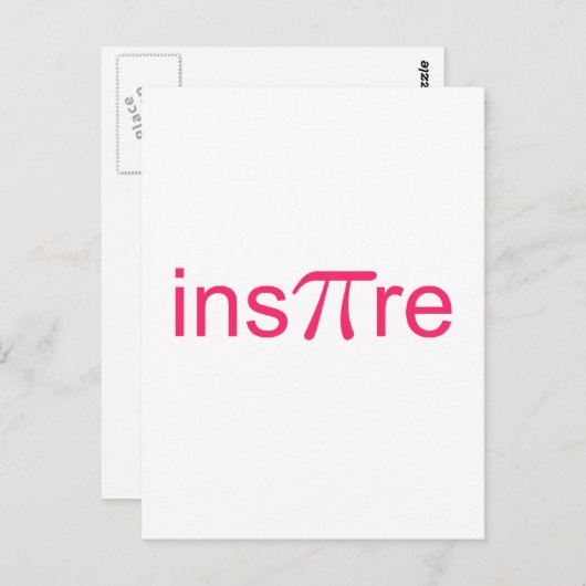 Carte Postale in'Pi're (Devant / Derrière)