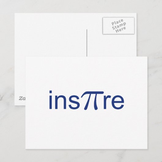 Carte Postale in'Pi're (Devant / Derrière)