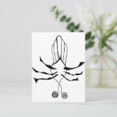 Carte Postale Insecte confuse (Debout devant)