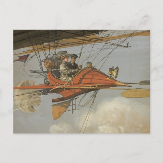 Carte Postale Insecte de vapeur (Devant)