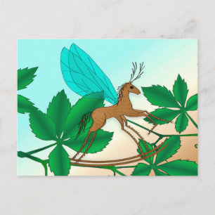 Carte Postale Insectes de verre - Rocheuse-Fly