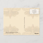 Carte Postale Insectes - les organismes les plus divers de la te (Dos)