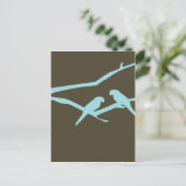 Carte Postale Inséparables (Debout devant)