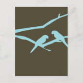 Carte Postale Inséparables (Devant)