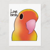 Carte Postale Inséparables (Devant)