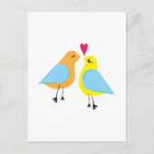 Carte Postale inséparables (Devant)