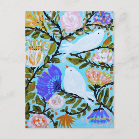 Carte Postale Inséparables doux II (Devant)