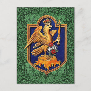 Carte Postale Insigne de Falcon royal de la reine Anne Boleyn