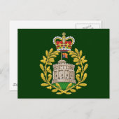 Carte Postale Insigne de la Maison de Windsor (Devant / Derrière)