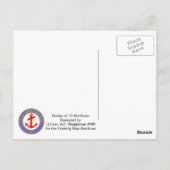 Carte Postale Insigne de TS Arethusa (Dos)