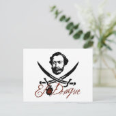 Carte Postale Insigne El Draque Pirate (Debout devant)