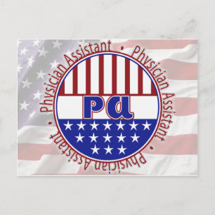 Carte Postale INSIGNE PATRIOTIQUE auxiliaire de médecin de PA