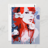 Carte Postale Insomnie (Devant / Derrière)