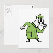 Carte Postale Inspecteur (Devant / Derrière)