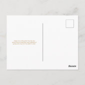 Carte Postale Inspecteur de la marmotte (Dos)