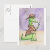 Carte Postale Inspecteur Draco (Devant / Derrière)
