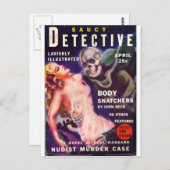 Carte Postale Inspecteur Saucy (Devant / Derrière)