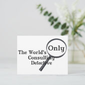 Carte Postale Inspecteur Sherlock (Debout devant)