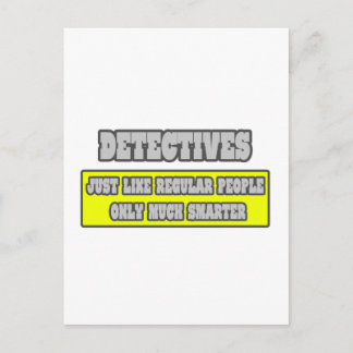 Carte Postale Inspecteurs... beaucoup plus intelligents