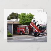 Carte Postale Inspection des camions (Devant / Derrière)