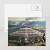 Carte Postale Inspection des troupes (Devant / Derrière)