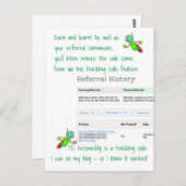 Carte Postale inspirant (Devant / Derrière)