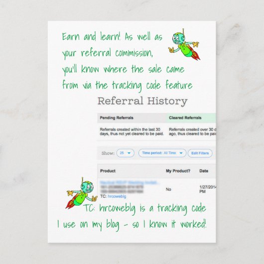 Carte Postale inspirant (Devant)