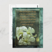 Carte postale Inspirante (Devant / Derrière)