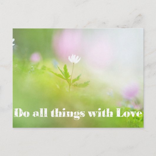 Carte postale inspirante (Devant)