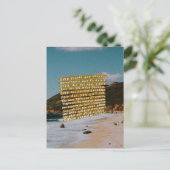 Carte postale inspirante (Debout devant)