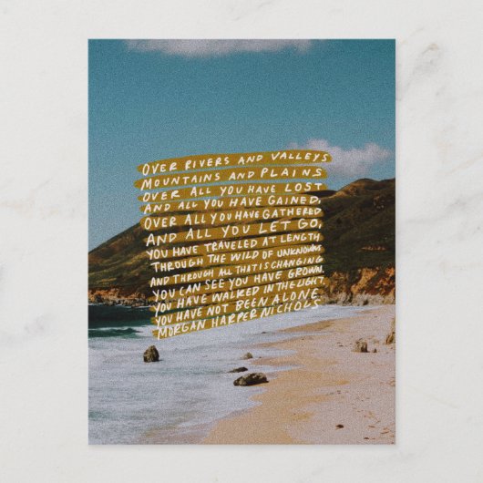 Carte postale inspirante (Devant)