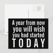 Carte postale Inspirante (Devant / Derrière)