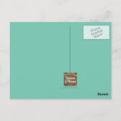 Carte postale inspirante Happy Camper (Dos)