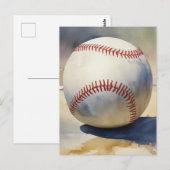 Carte Postale Inspiration baseball (Devant / Derrière)