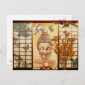 Carte Postale inspiration Bouddha (Devant / Derrière)