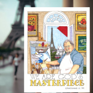 Carte postale Inspiration chef-d'oeuvre