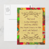 Carte Postale Inspiration-confiance dans la Lord-Postcard (Devant / Derrière)