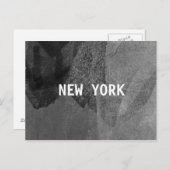 Carte Postale Inspiration cool de New York Design moderne (Devant / Derrière)
