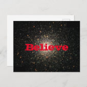 Carte Postale Inspiration "CROIRE" (Devant / Derrière)