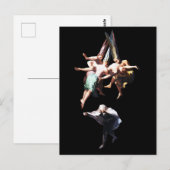 Carte Postale Inspiration de Francisco Goya, Vol de sorcières (Devant / Derrière)