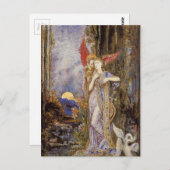 Carte Postale Inspiration de Gustave Moreau (Devant / Derrière)