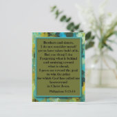 Carte postale Inspiration de la Bible chrétienne V (Debout devant)