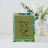 Carte postale Inspiration de la Bible chrétienne V (Debout devant)