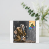 Carte Postale Inspiration - Drôle dessin animé (Debout devant)