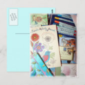 Carte postale Inspiration du livre d'art (Devant / Derrière)